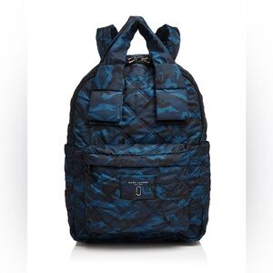 MARC JACOBS Knot Camo Large Nylon Backpack